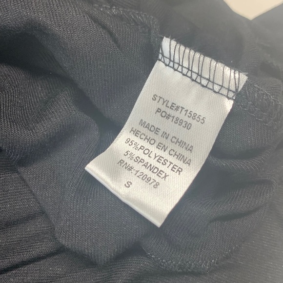 NWT Entro black smock crop top - Picture 6 of 7